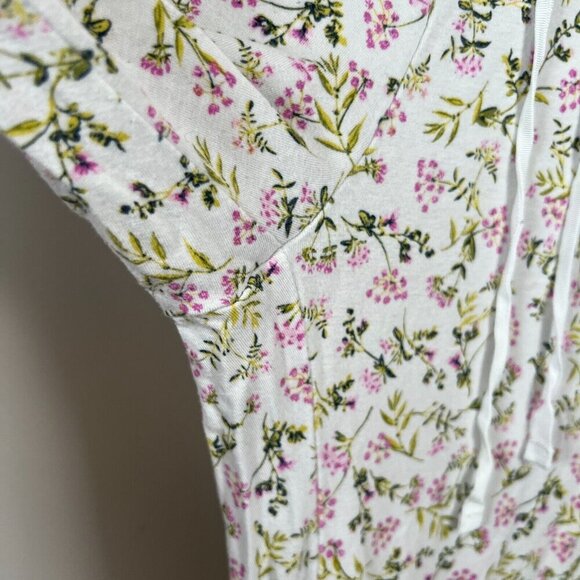 J.Crew Eco Dreamiest Short-Sleeve Pajama Set Size XXS Meadow Floral Lounge - Picture 12 of 14